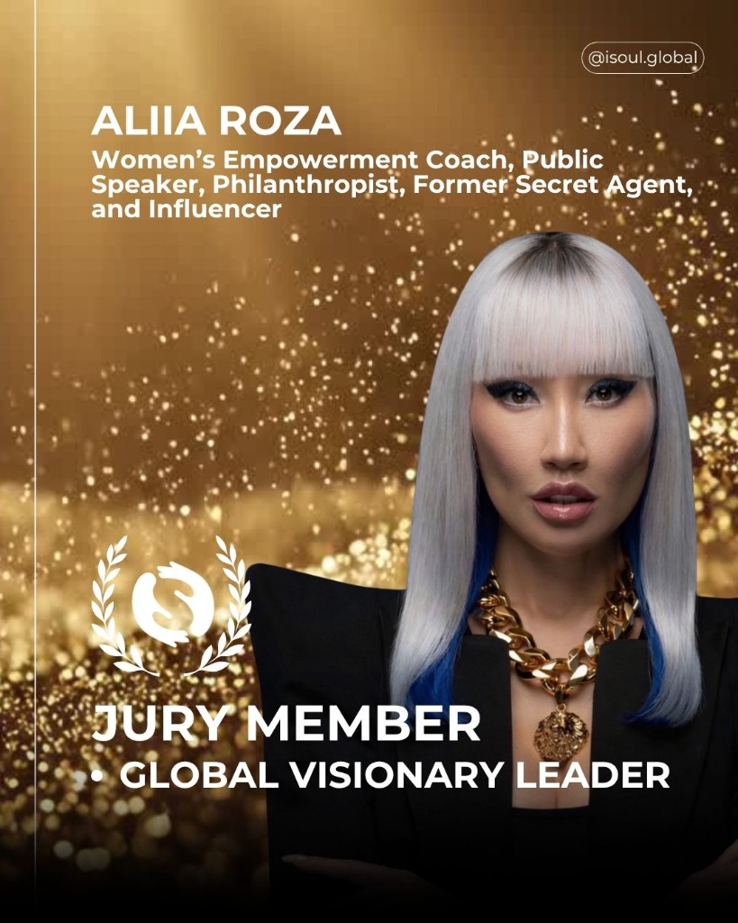 Aliia Roza — ISOUL Award Los Angeles 2026 Jury