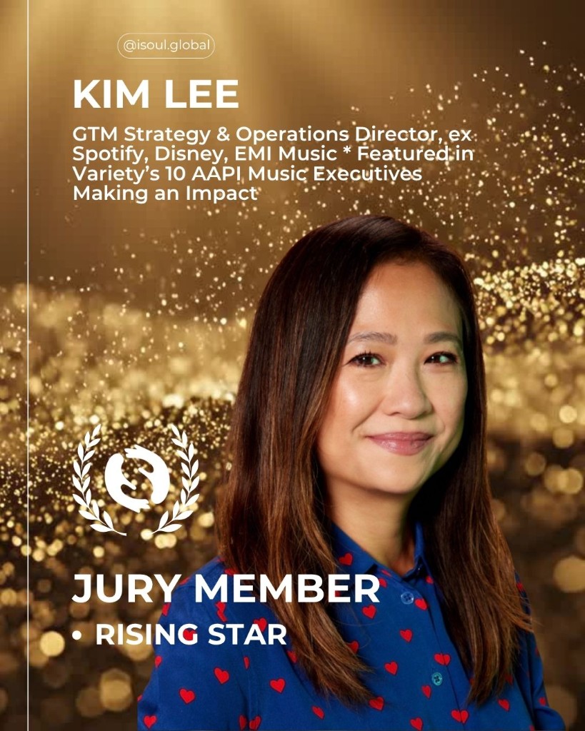 Kim Lee — ISOUL Award Los Angeles 2026 Jury