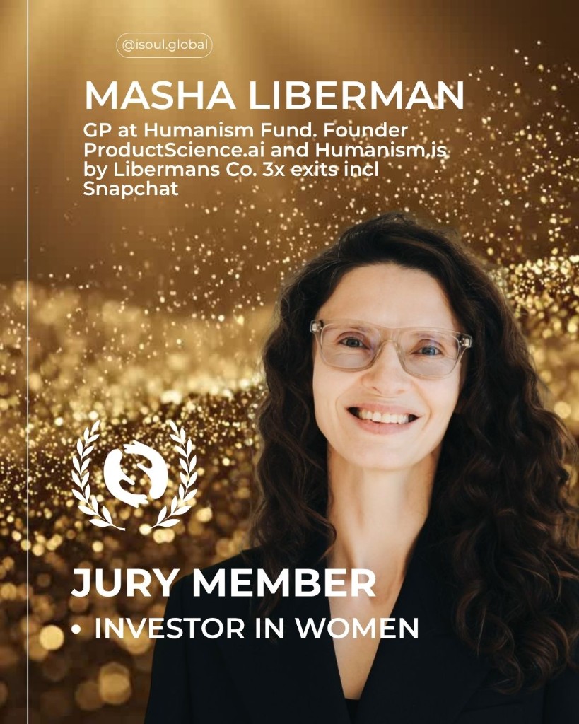 Masha Liberman — ISOUL Award Los Angeles 2026 Jury