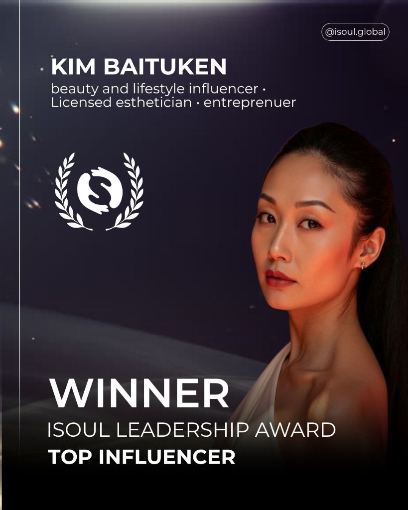 Kim Baituken — Top Influencer, ISOUL Award Los Angeles 2026