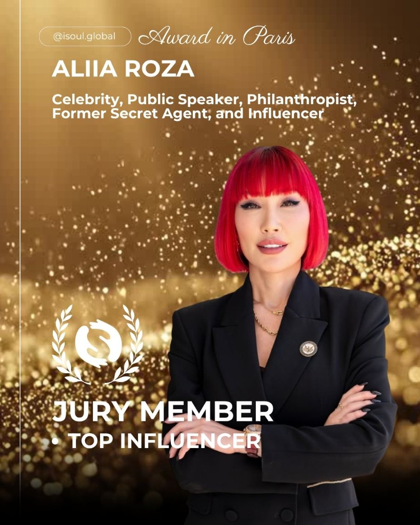 Aliia Roza — ISOUL Award Paris 2026 Jury