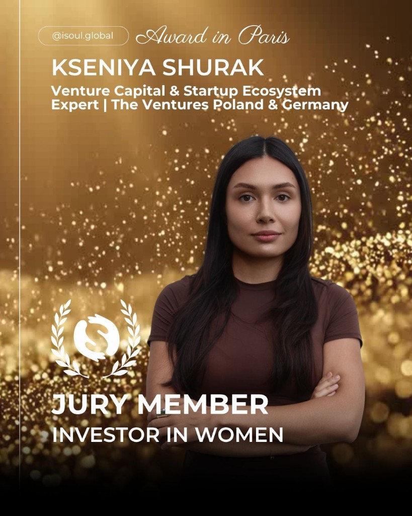 Kseniya Shurak — ISOUL Award Paris 2026 Jury