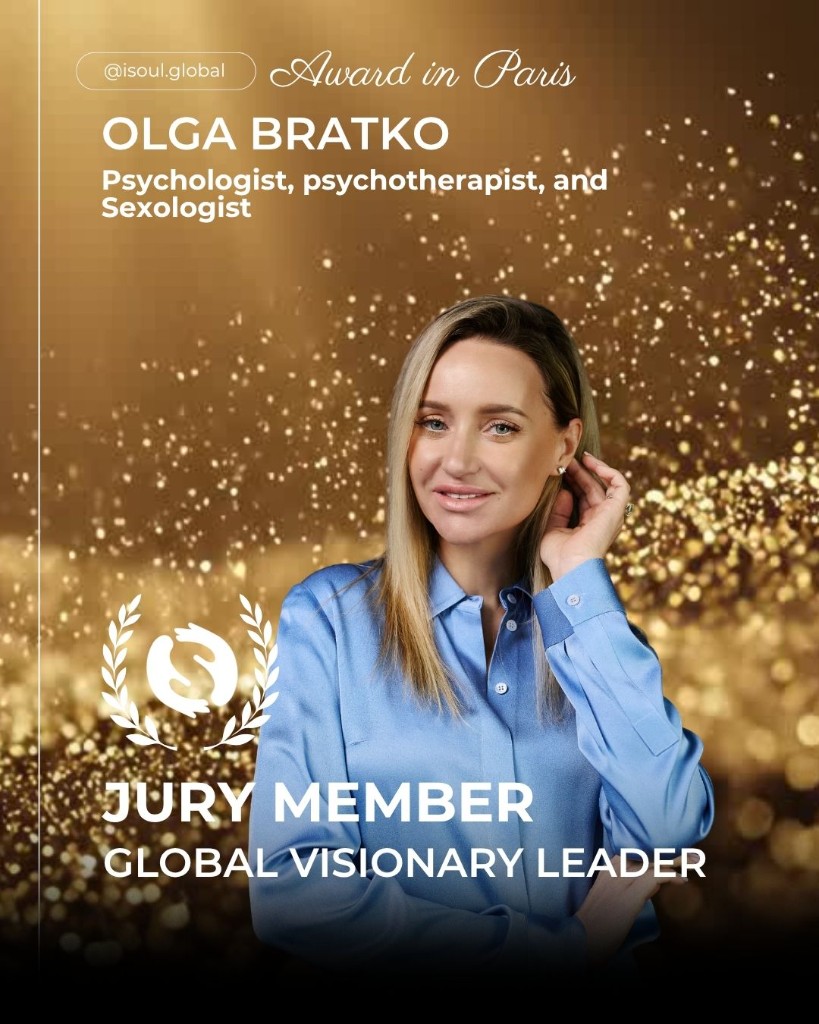 Olga Bratko — ISOUL Award Paris 2026 Jury