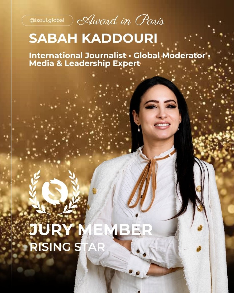 Sabah Kaddouri — ISOUL Award Paris 2026 Jury