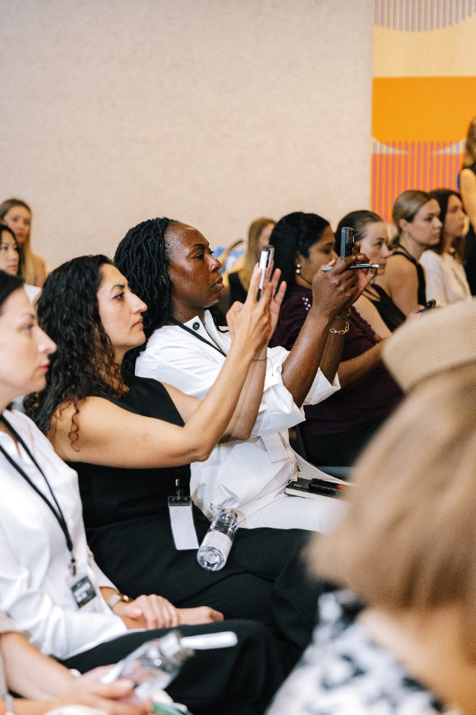 Women leaders attending the ISOUL Women in AI forum at Googleplex